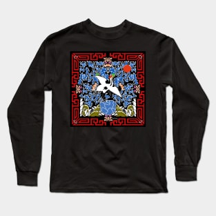 Qing Dynasty Official Uniform Long Sleeve T-Shirt